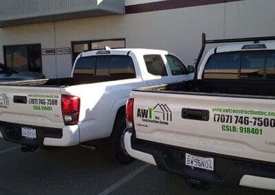 AWT Construction Inc work vehicles