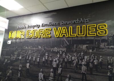 People, integrity, excellence, stewardship: Our core values
